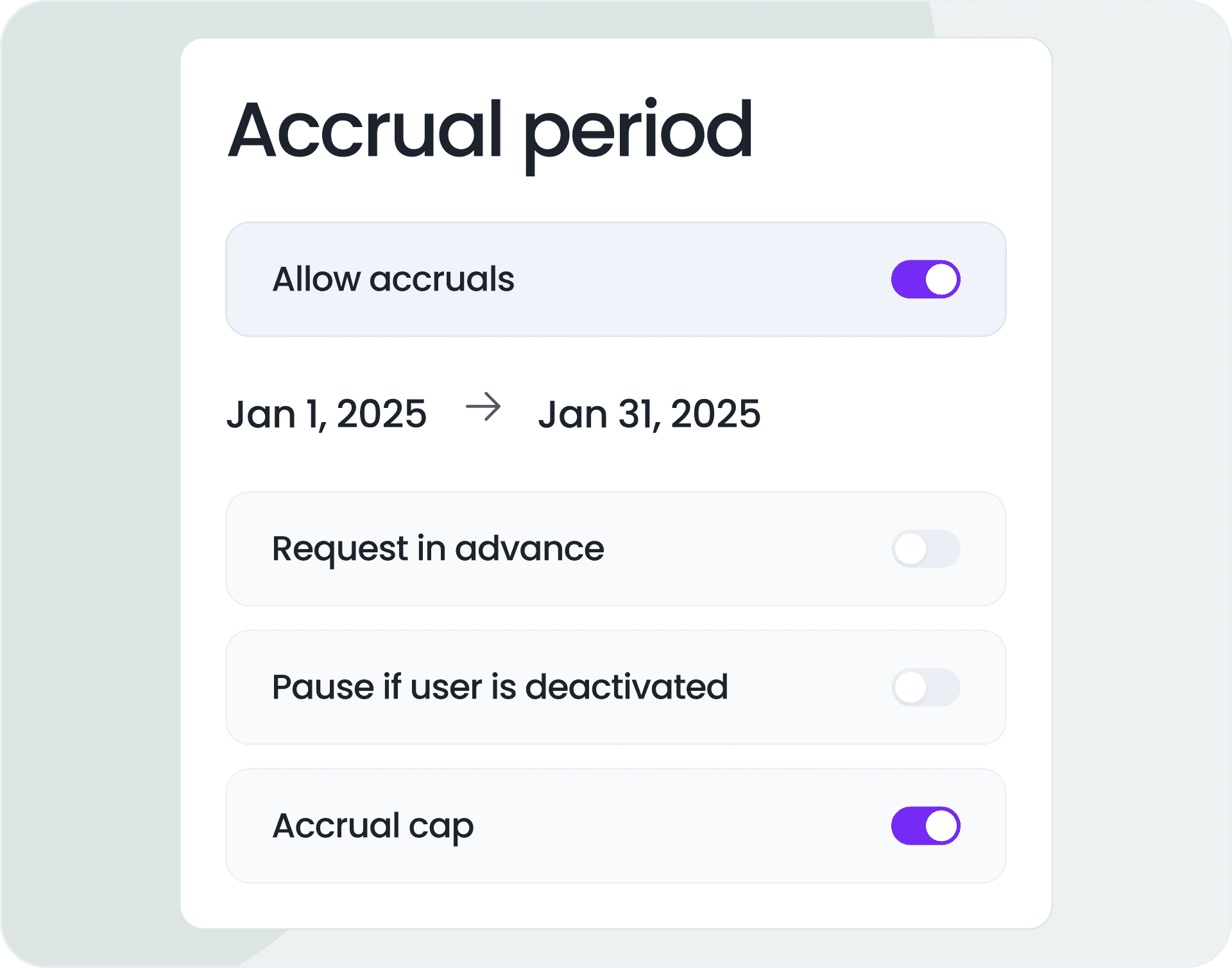 Automate Employee Leave Accruals