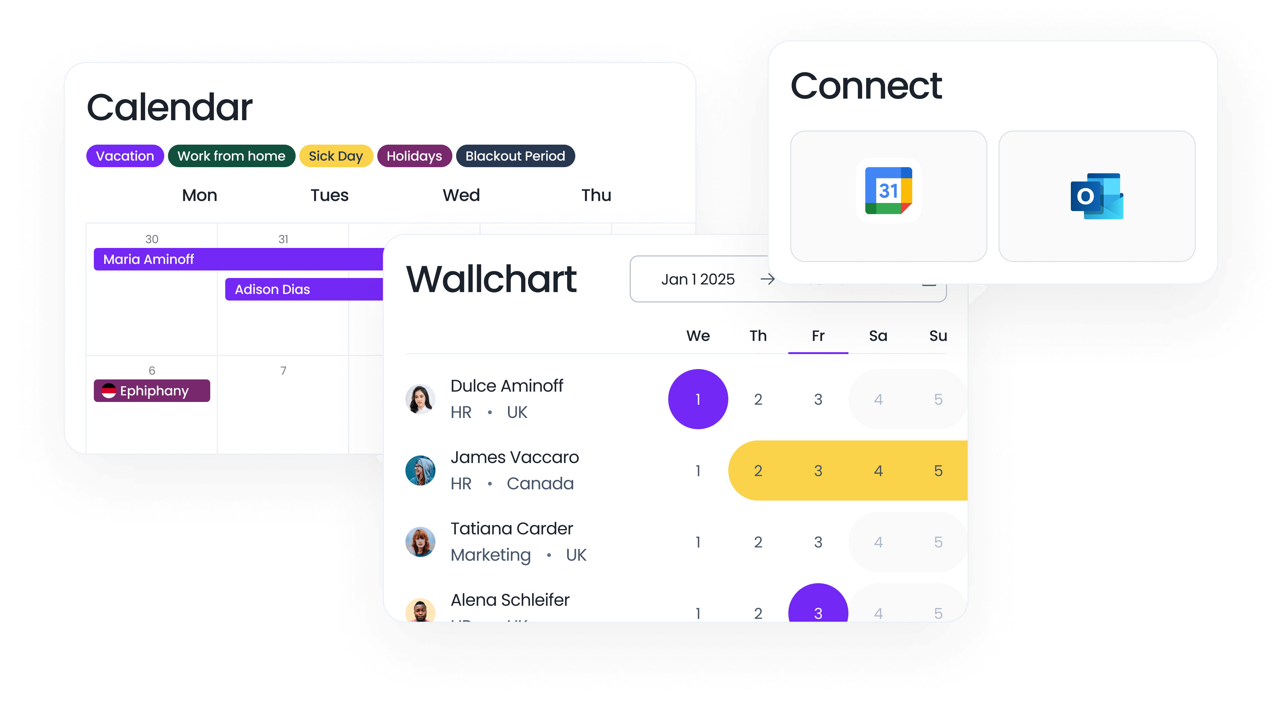 Gain clarity on leave schedules with Calendar Sync