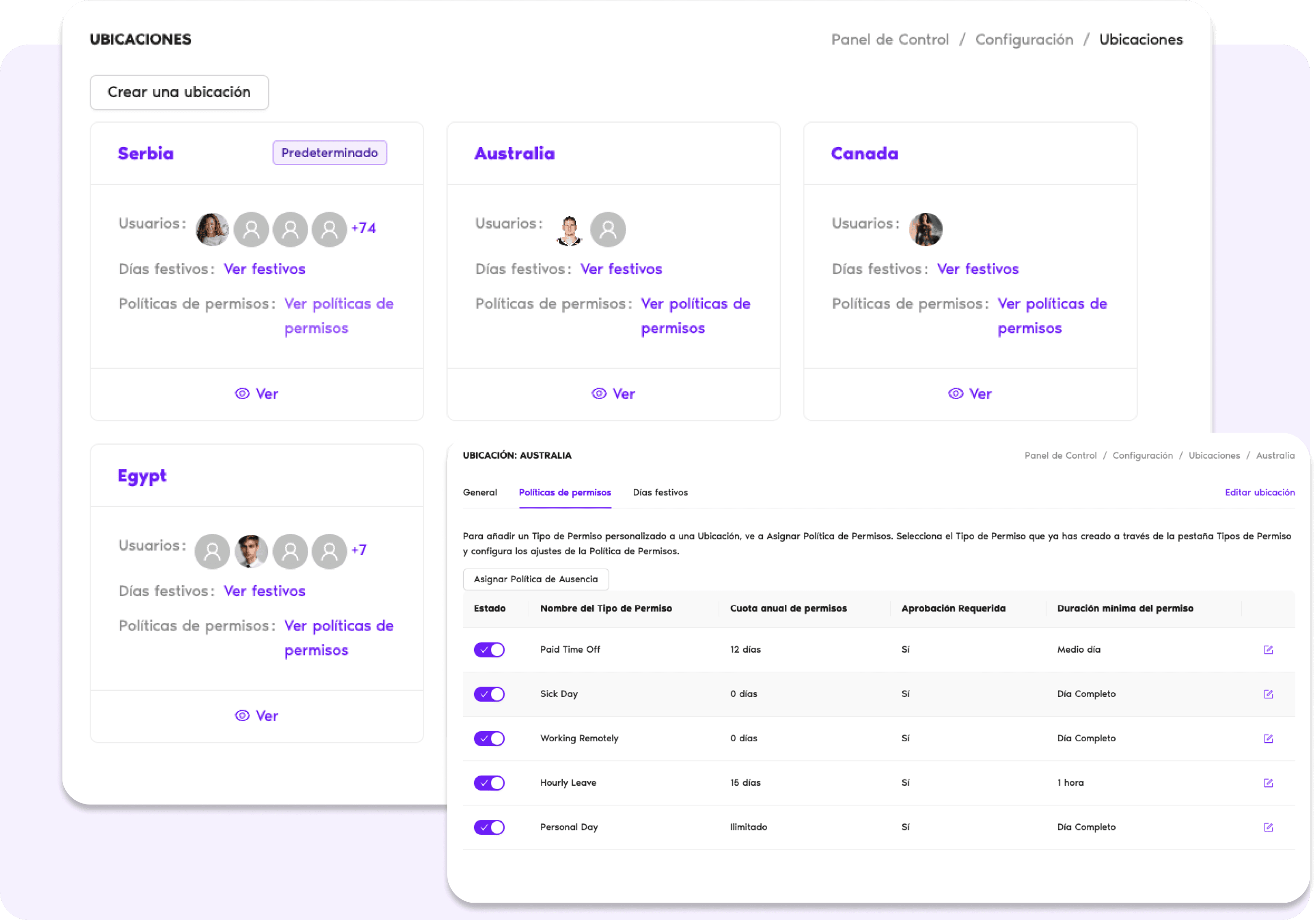 Gestión Simple de Equipos