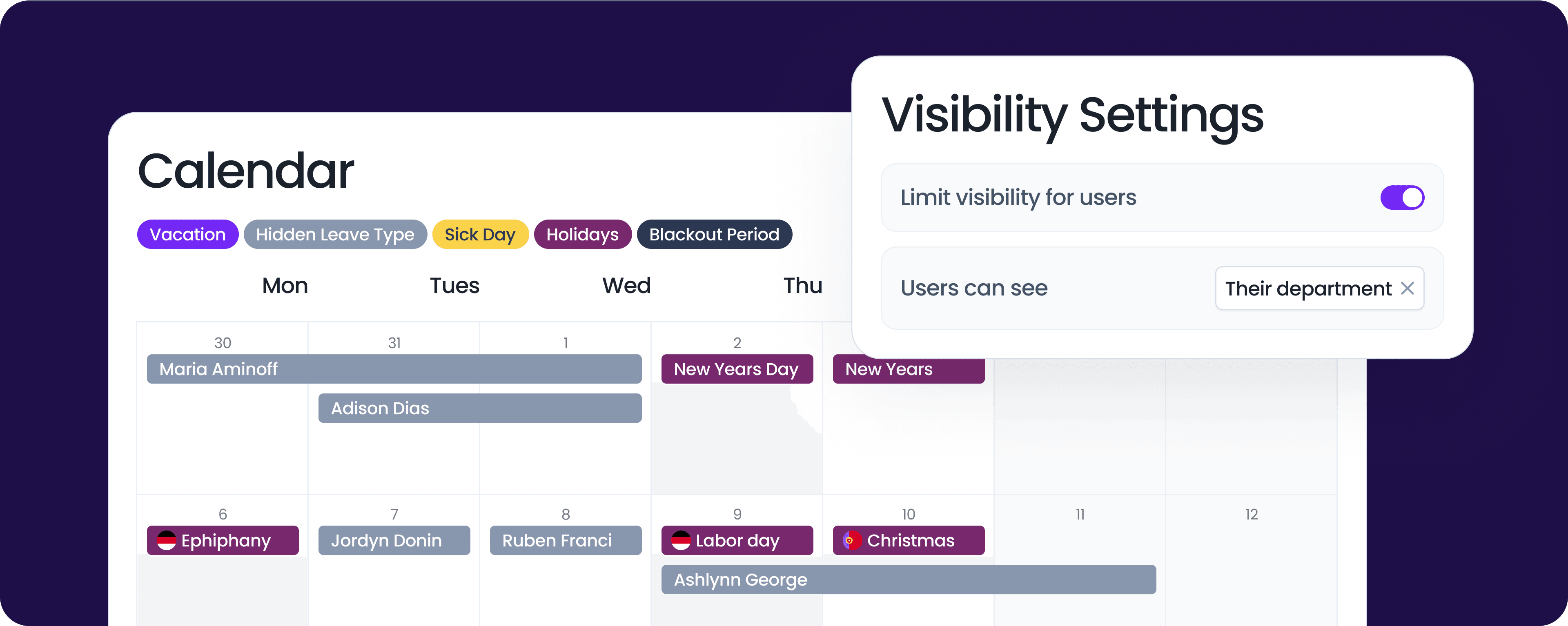 Visibility Manager