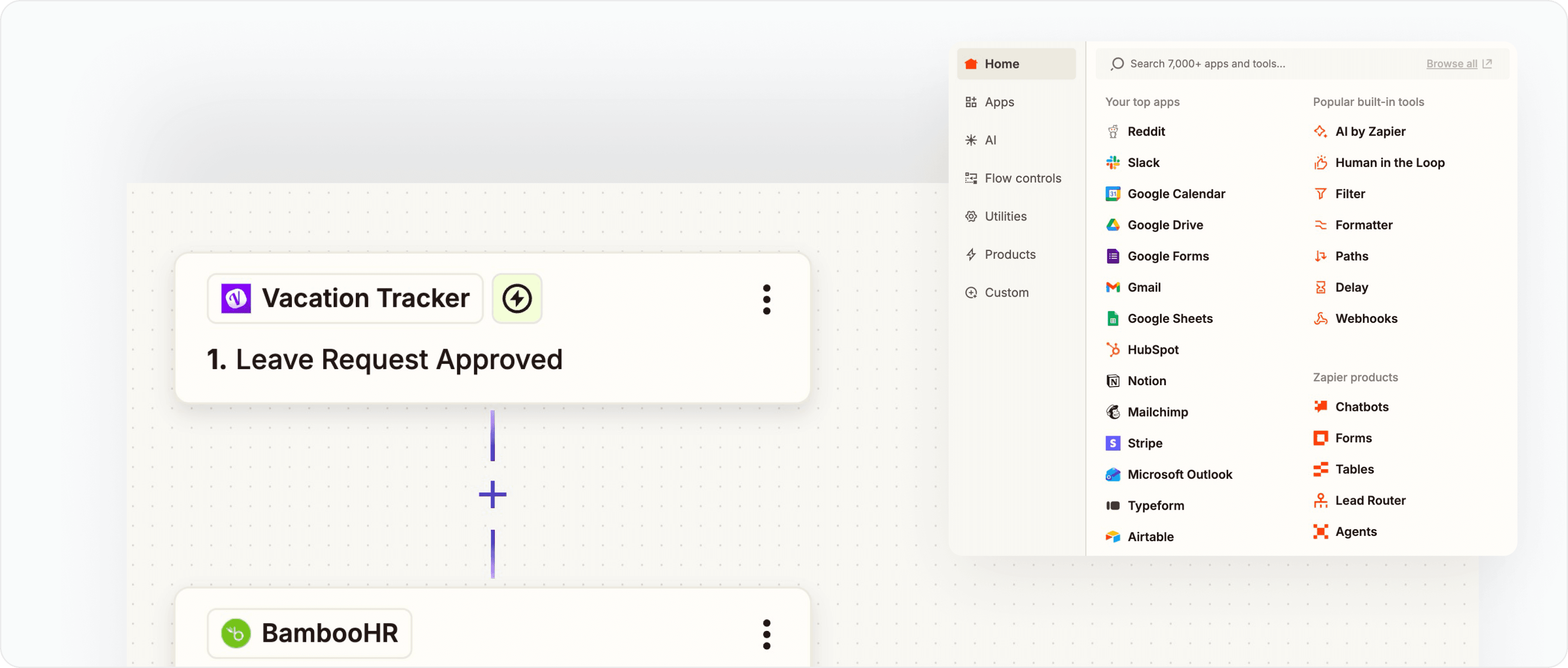 Intégrez avec Zapier