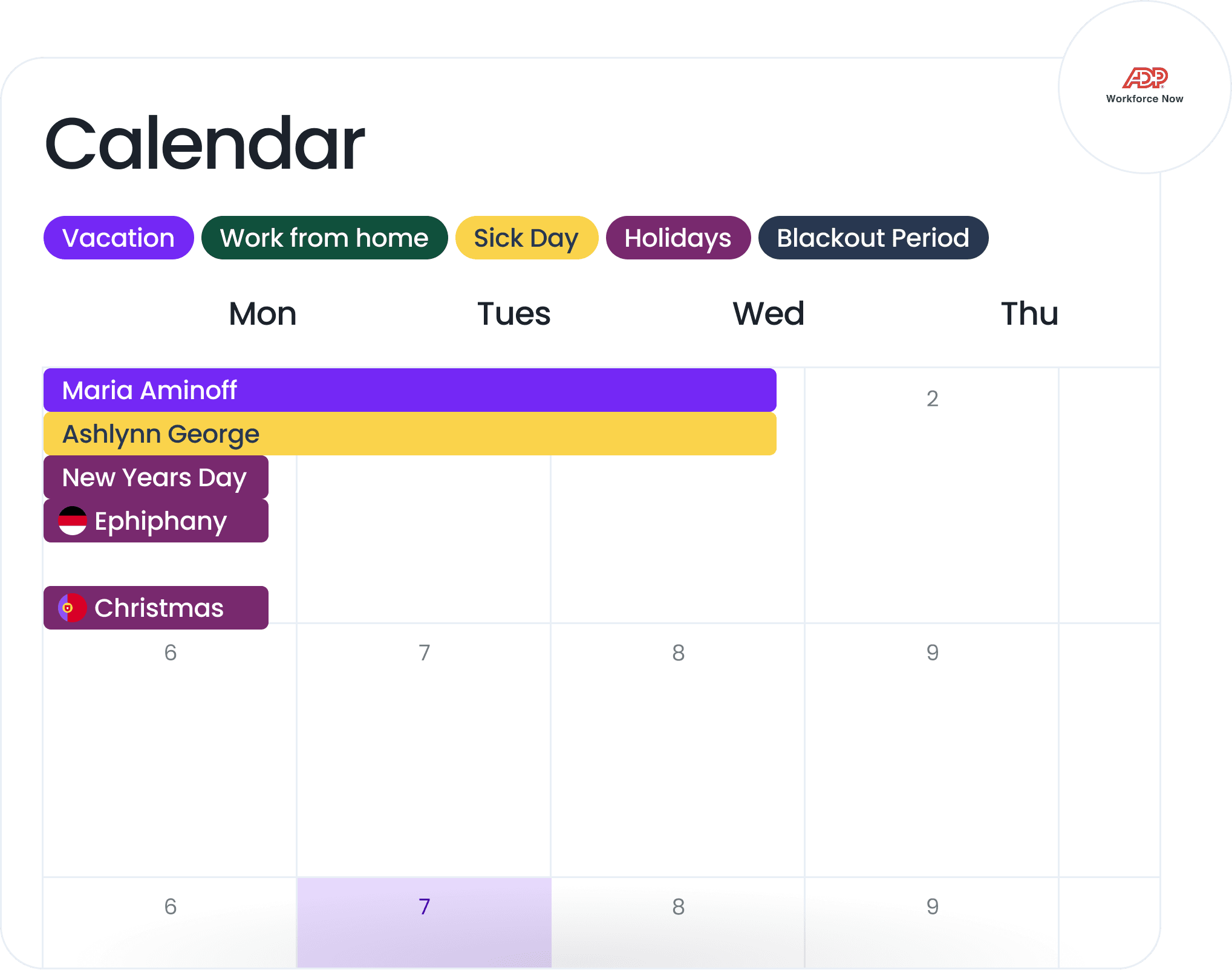 Voyez clairement qui est absent