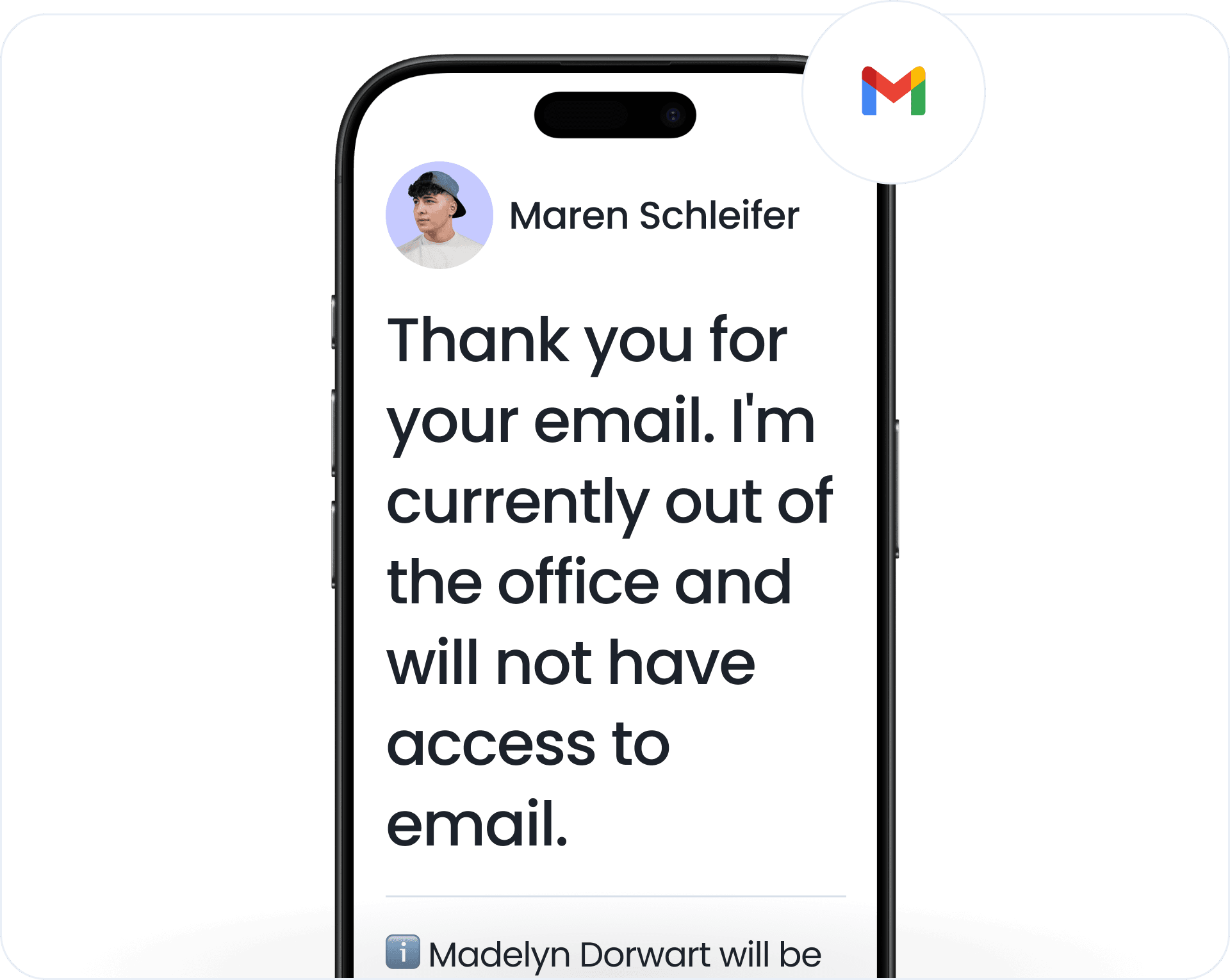 Let’s create that perfect OOO email reply