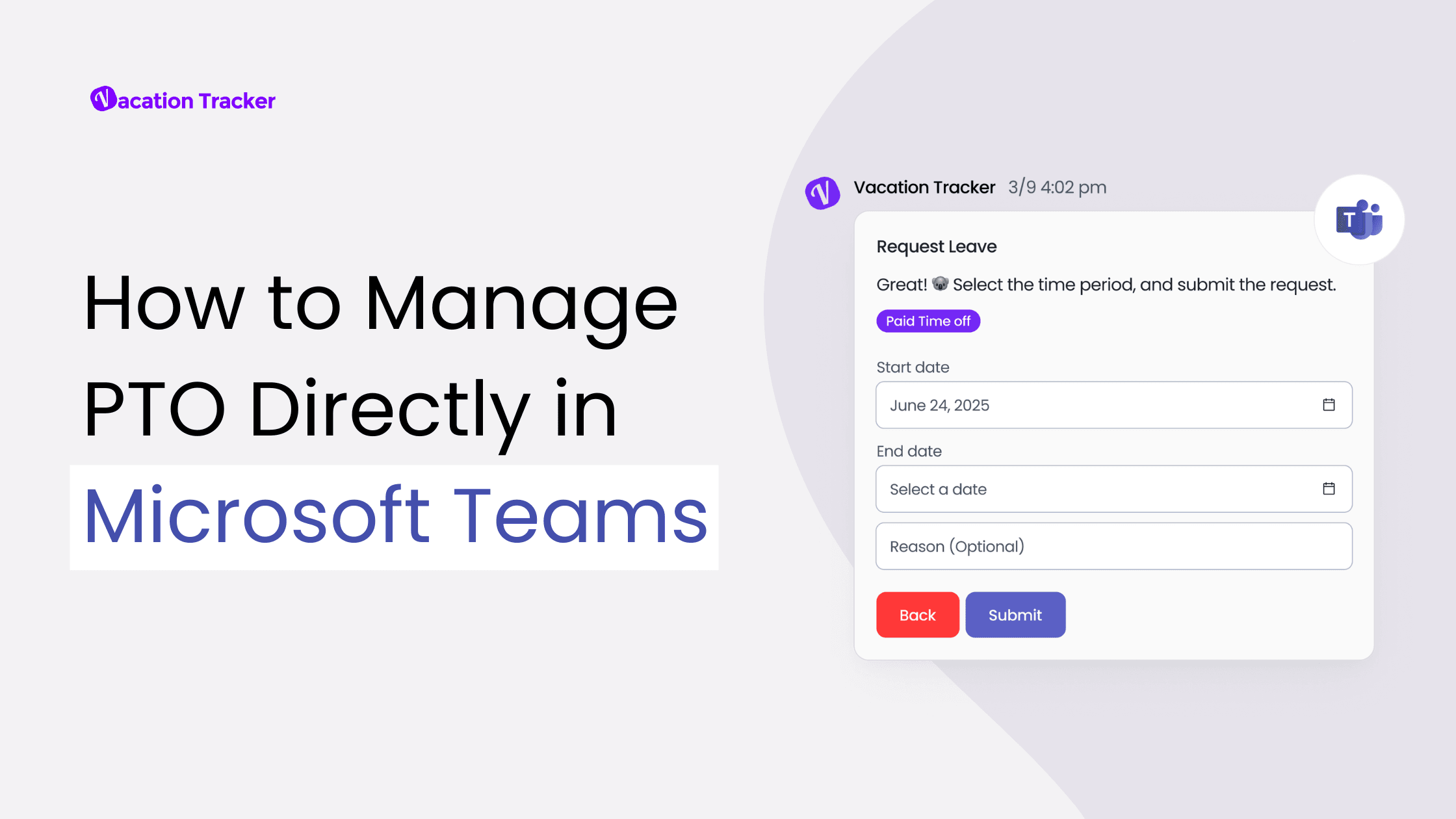 The Complete Guide to Vacation Tracker for Microsoft Teams 