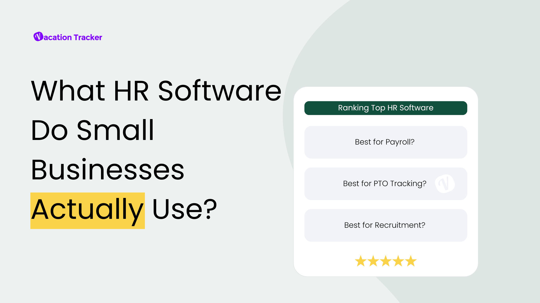 Top 10 Best HR Software For Small Businesses