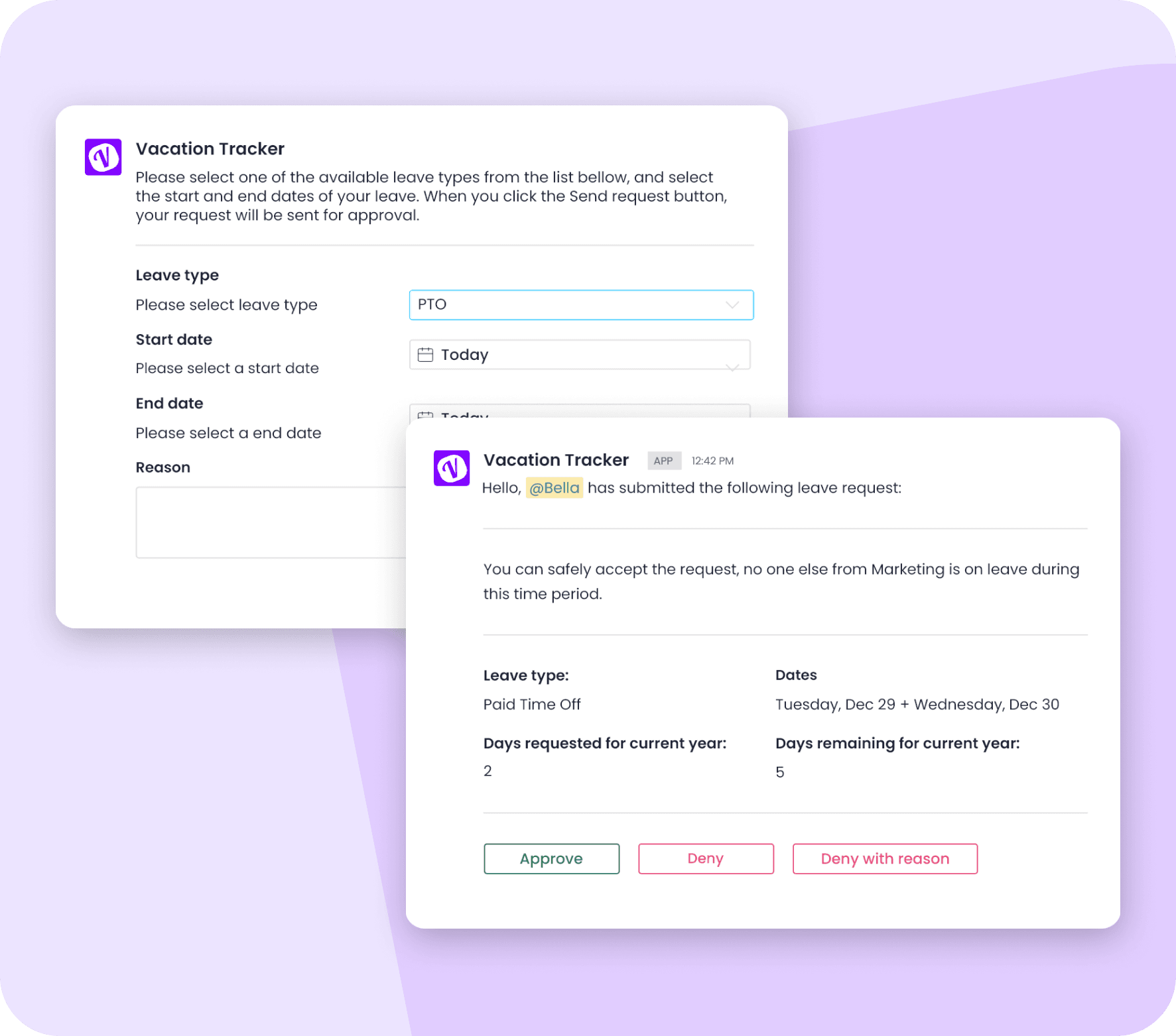 Easily Manage Leave Requests from Start to Finish