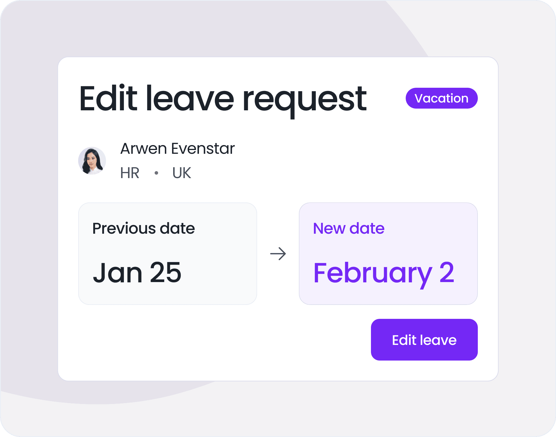 Manage Leave Requests