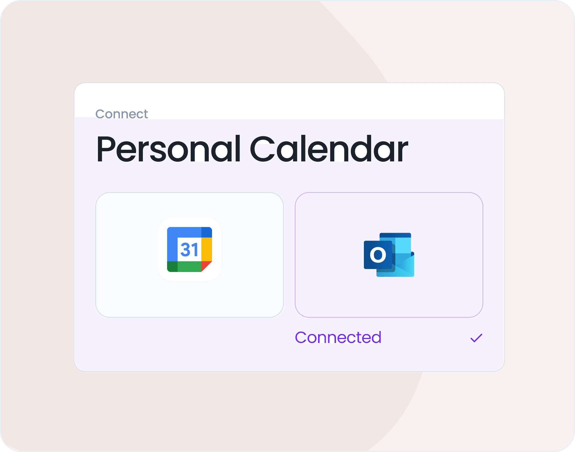 Personal Calendar Sync