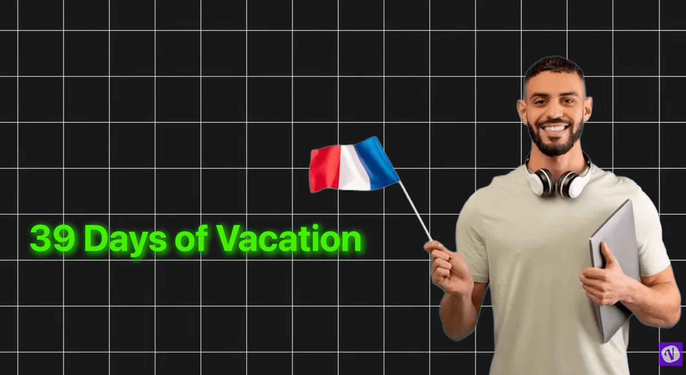 french workers time off
