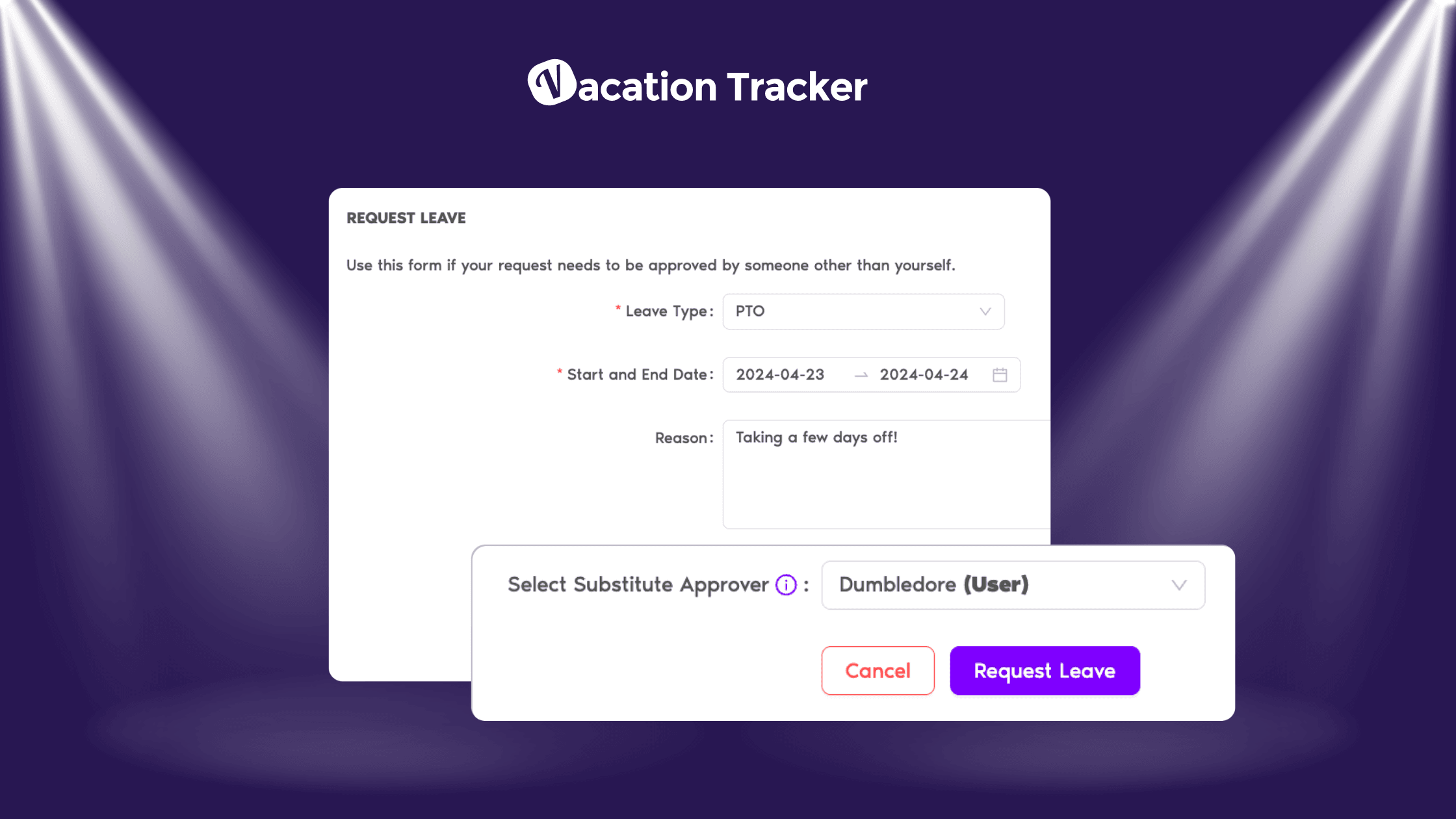 Understanding Substitute Approvers in Vacation Tracker