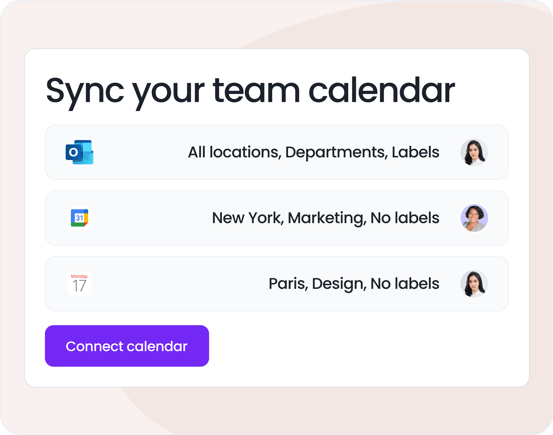 Shared Calendar Sync