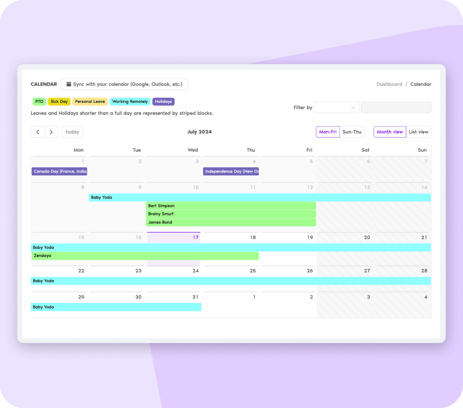 Get a Clear View of Your Team’s Availability