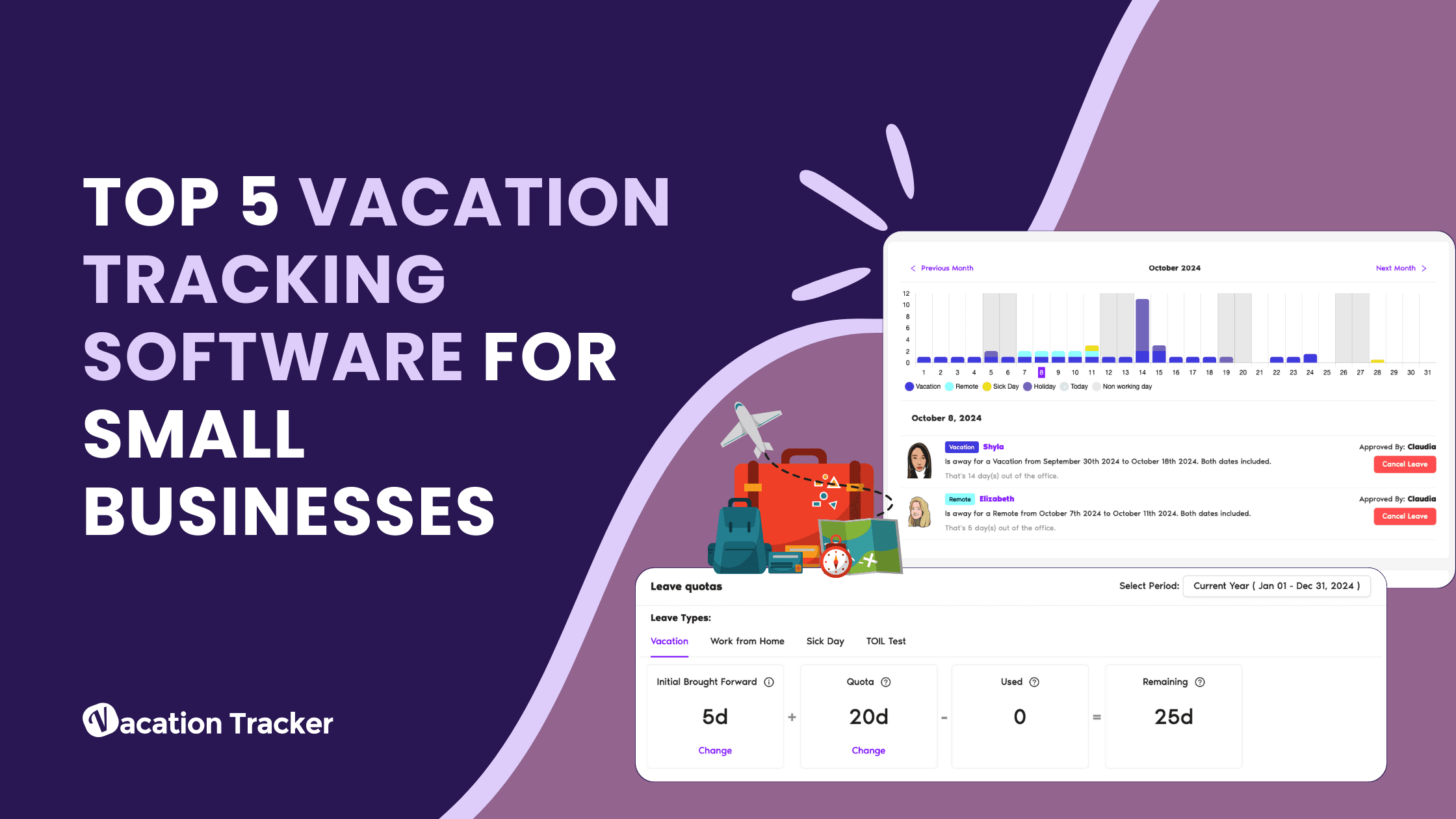 Top 5 Vacation Tracking Software for Small Businesses 