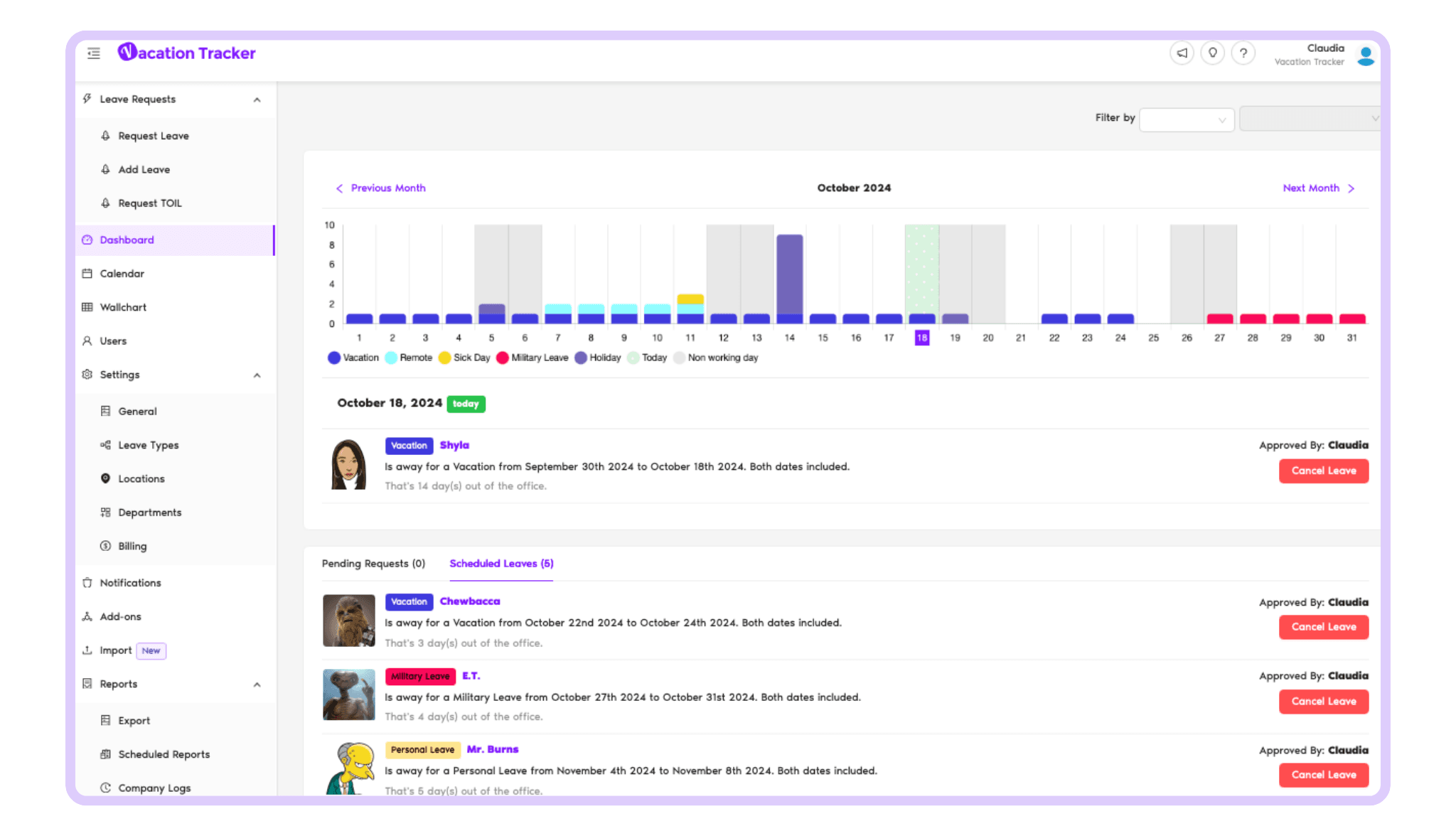 PTO Tracking