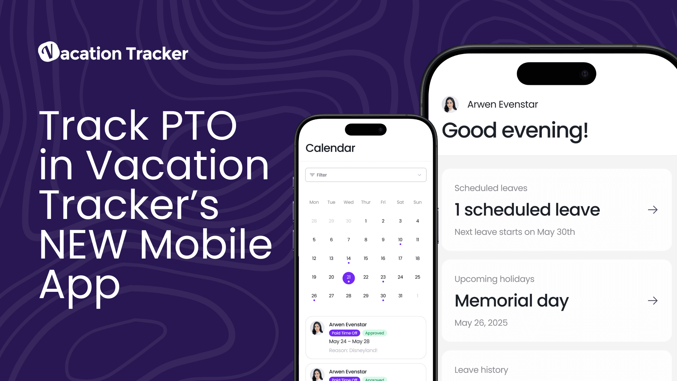 Vacation Tracker PTO Mobile App