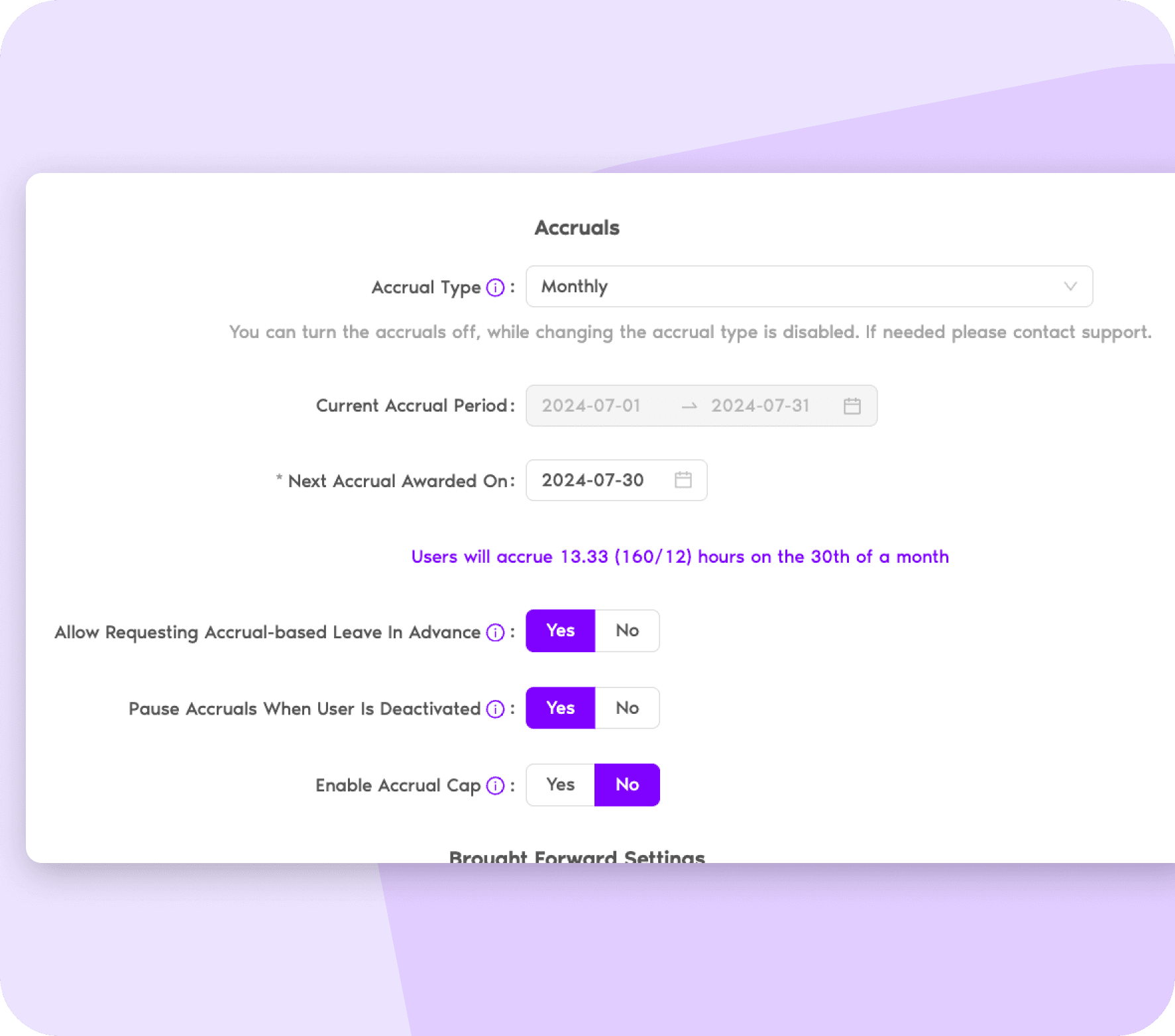 Automatize seus acúmulos de folga