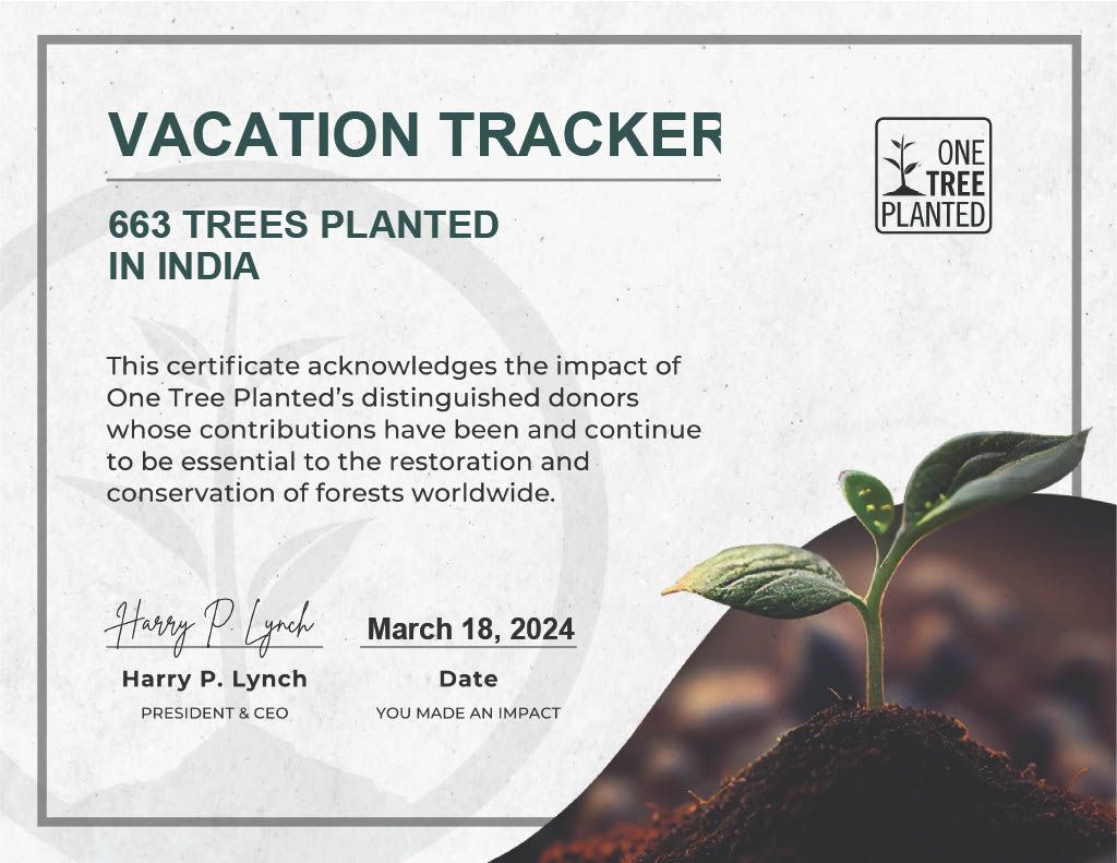 February 2024 Green Initiative: 663 Trees Planted!