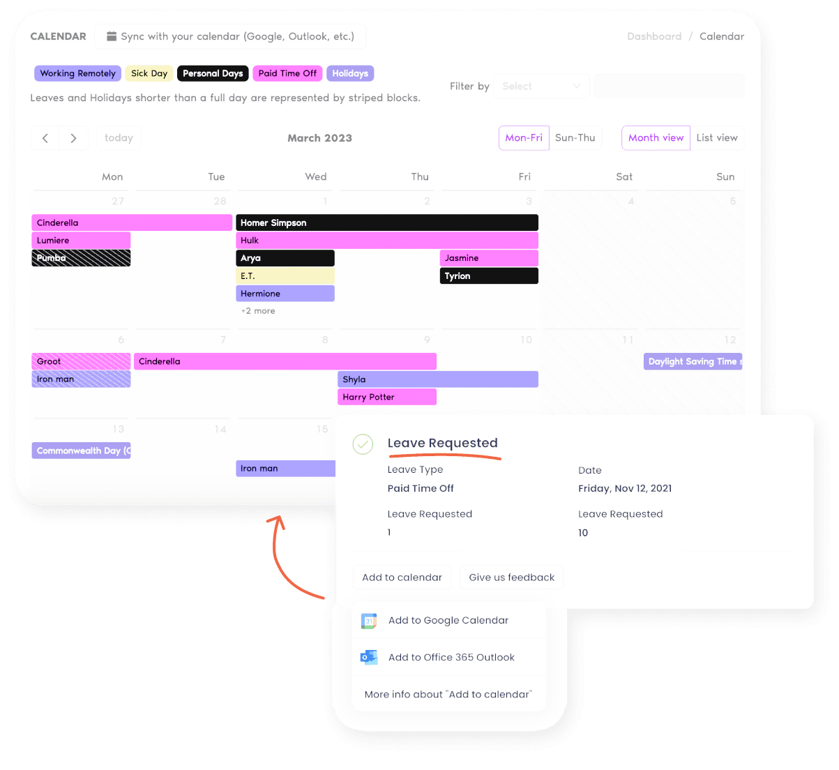 Stay Organized with Calendar Sync