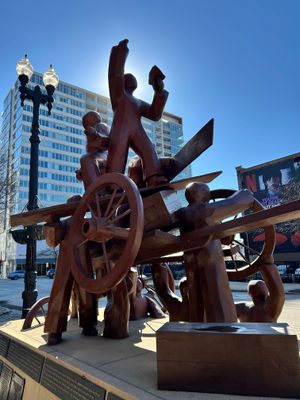 Haymarket square memorial image