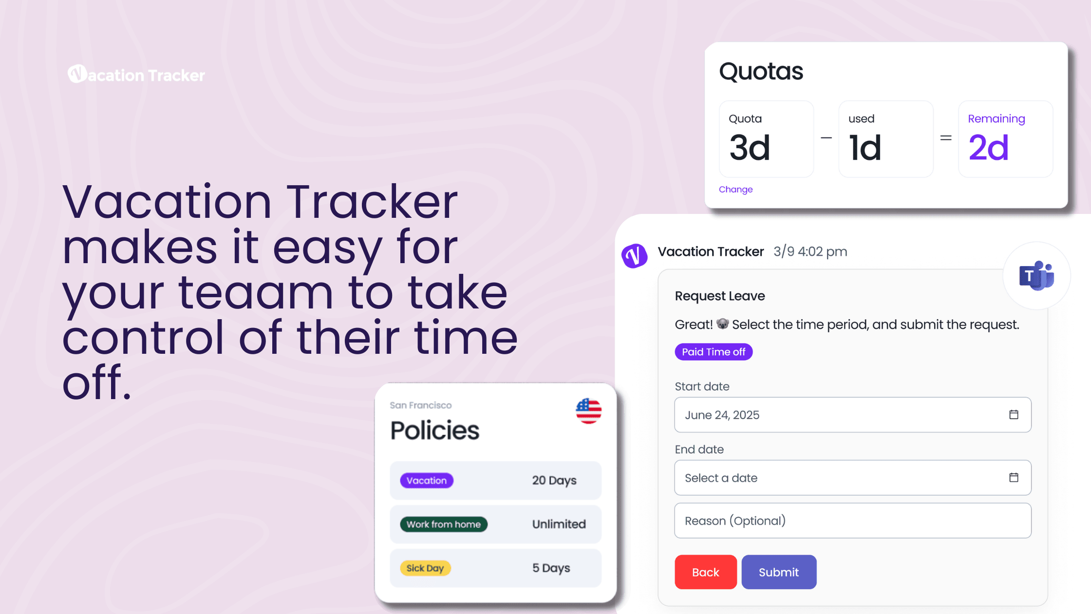 Vacation Tracker PTO Tracker